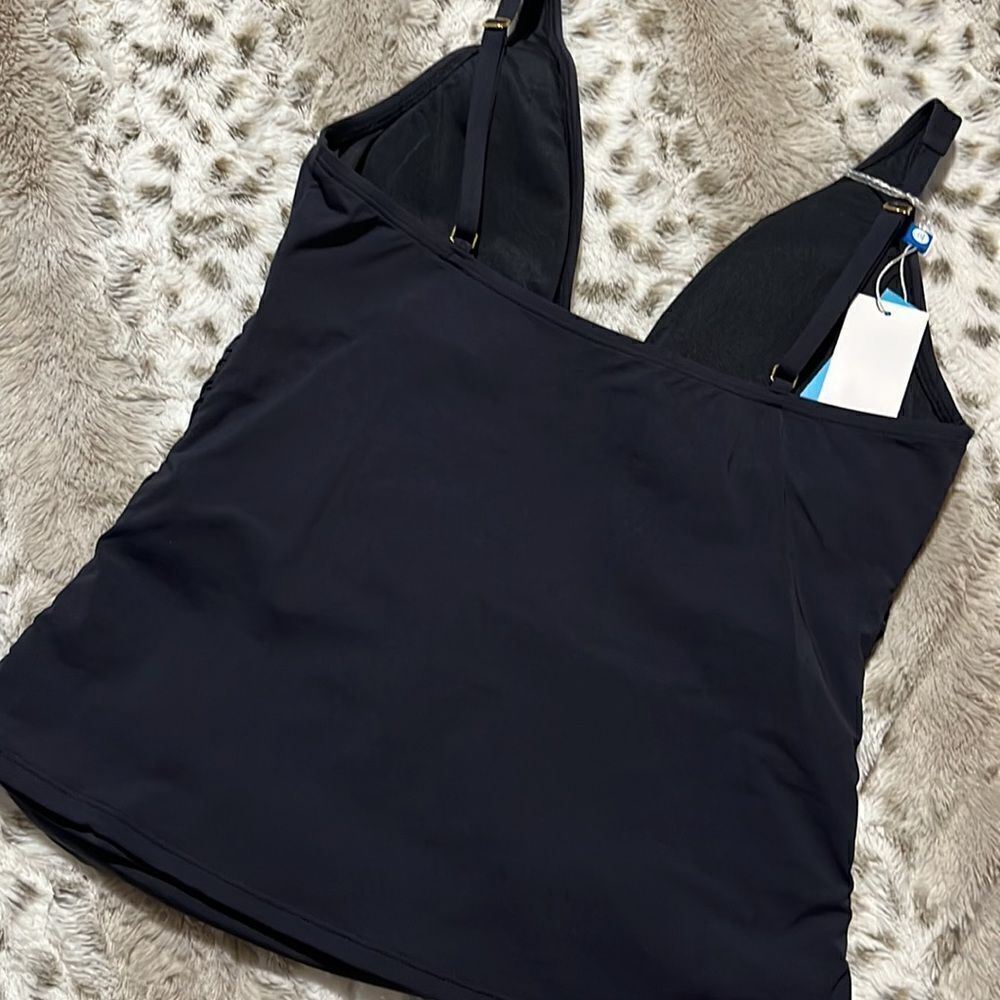 Bleu Rod Beattie Tankini Swim Top, Small - Picture 5 of 6